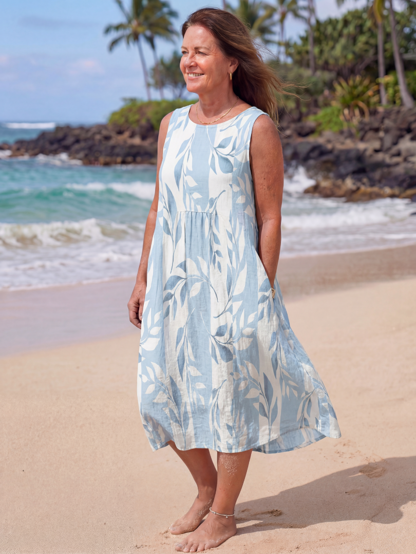 Kamilia | Robe Midi de Plage Tranquille