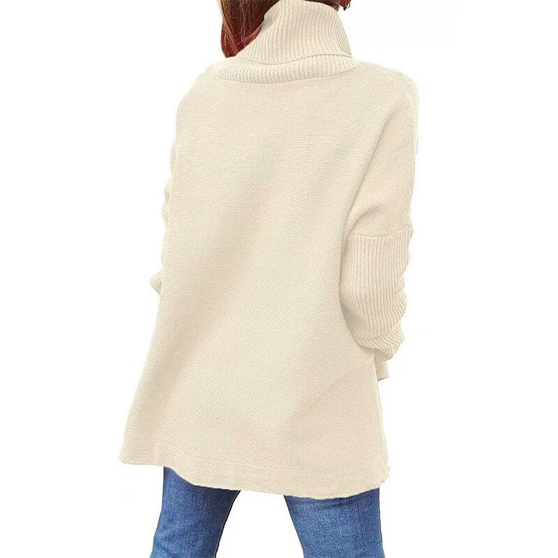Annie™ | Pull à col roulé surdimensionné