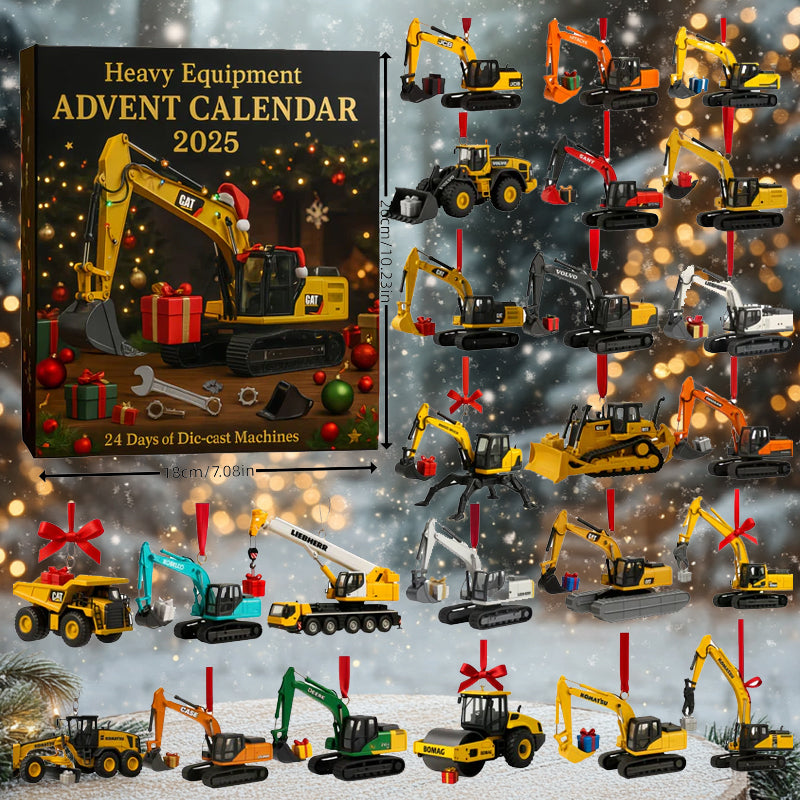 Calendrier de l'Avent HeavyGear | Des surprises quotidiennes passionnantes pour les amateurs de machines lourdes