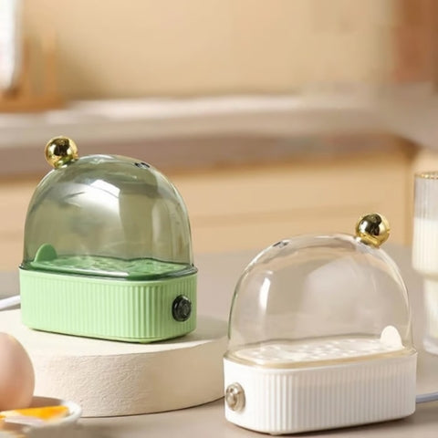 KookNest Mini Cuiseur à Oeufs – Cuiseur à Oeufs Électrique Automatique pour 2 Oeufs