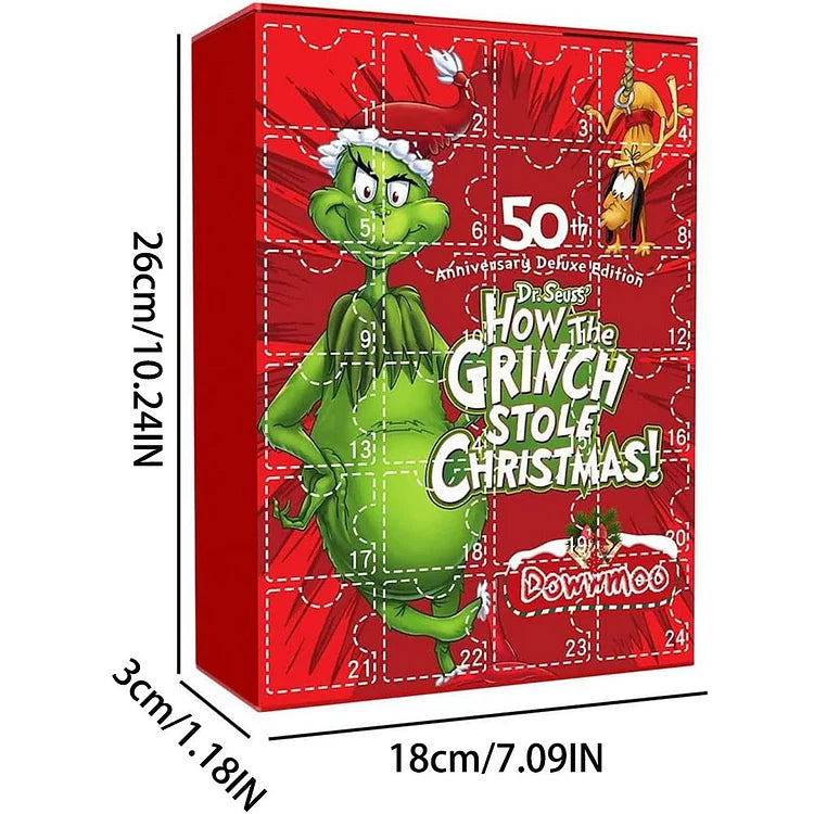 Calendrier de l'Avent Monstre – Calendrier de l'Avent Vert avec Surprises