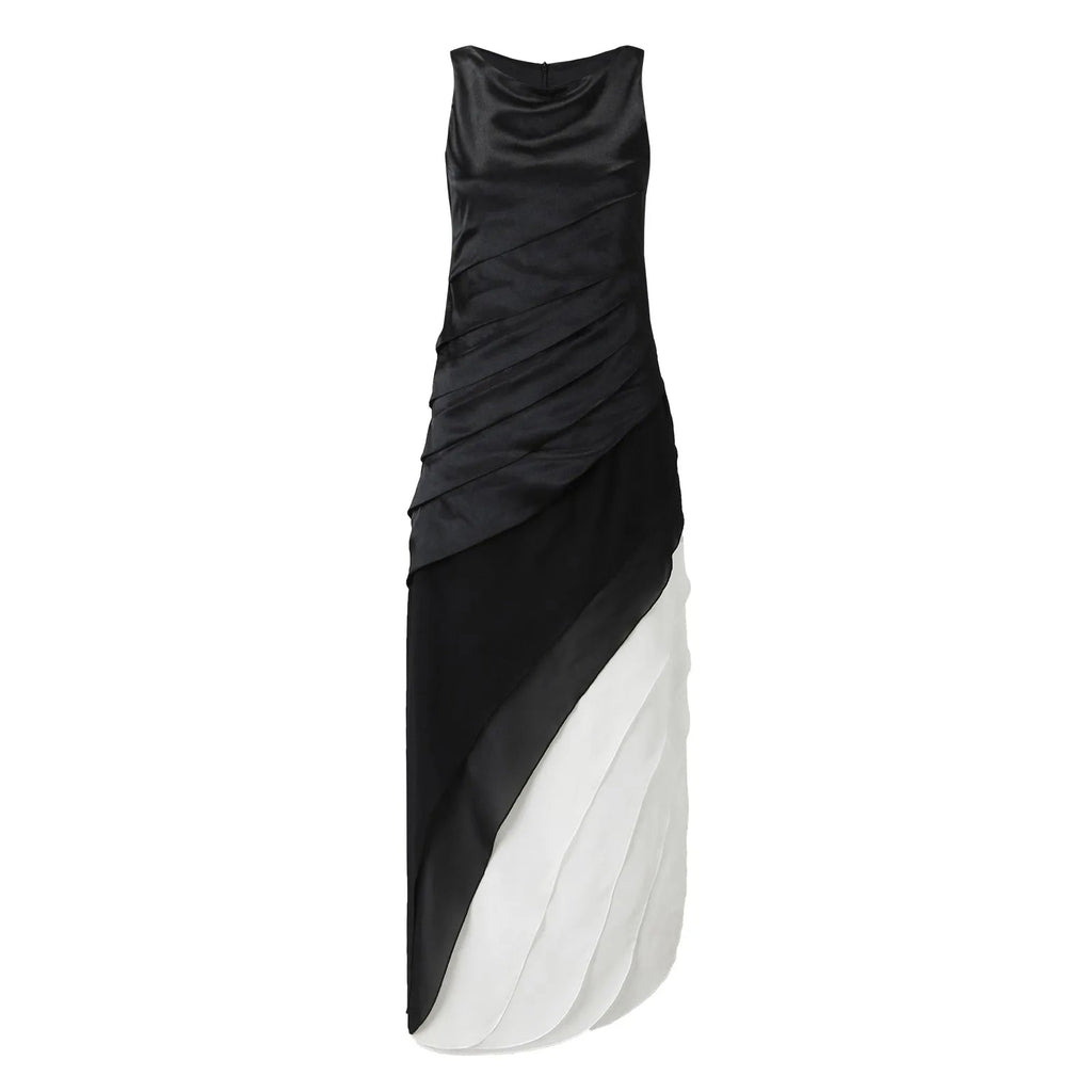 Robe ombre élégante à plusieurs couches