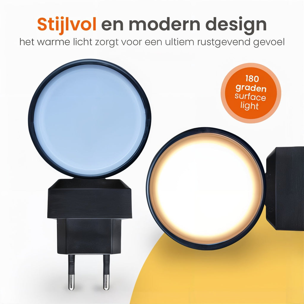 LuxeGlow Élégante Lampe de Nuit Dimmable | Créez l'ambiance parfaite avec un éclairage dimmable