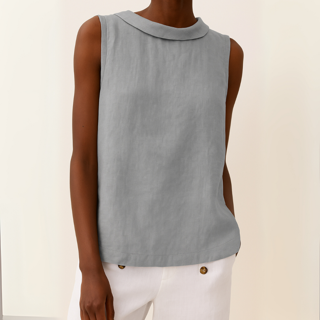 Margy | Blouse élégante avec bouton dans le dos