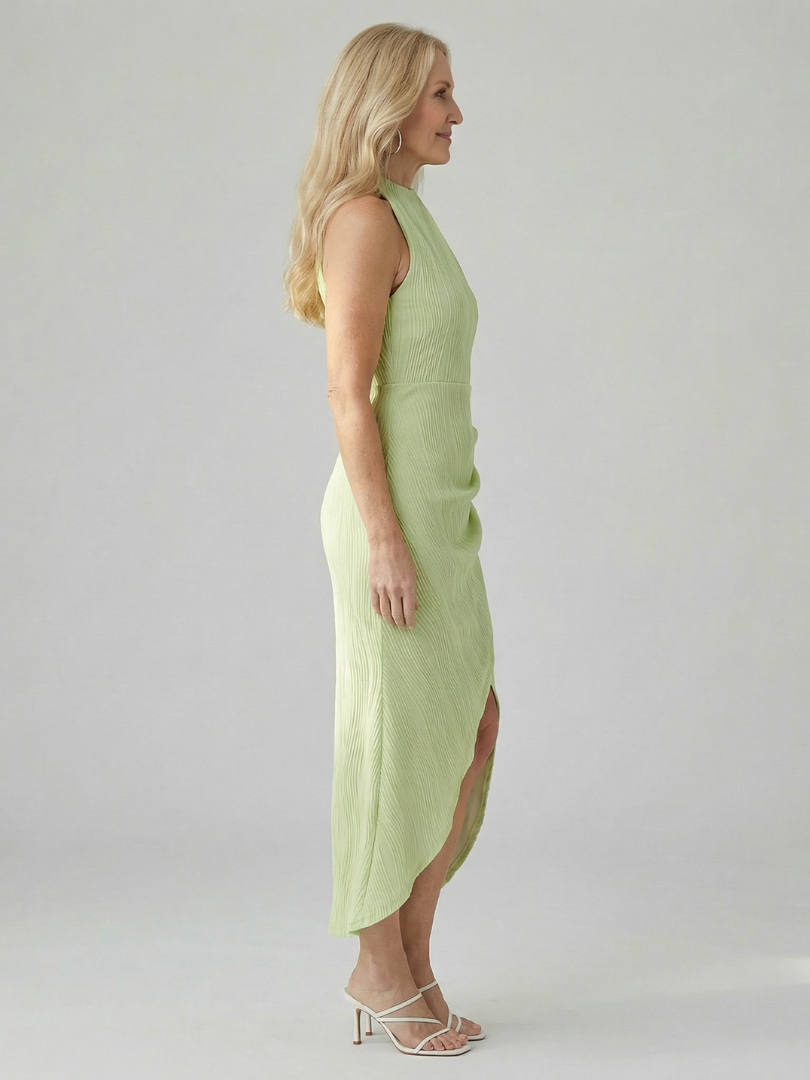 Nimra | Robe Midi à Structure Légère