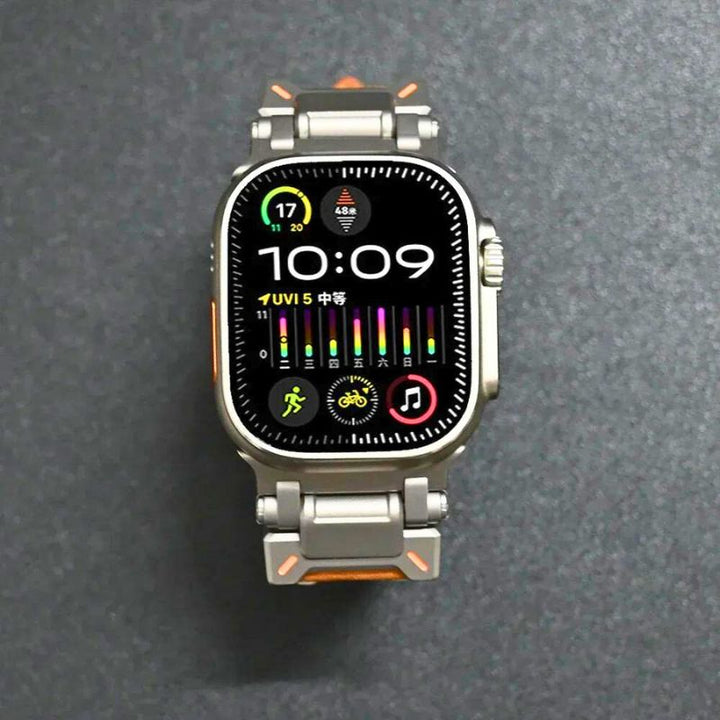 Bracelet Apple Watch en Cuir Véritable – Bracelet Élégant et Durable pour Votre Apple Watch