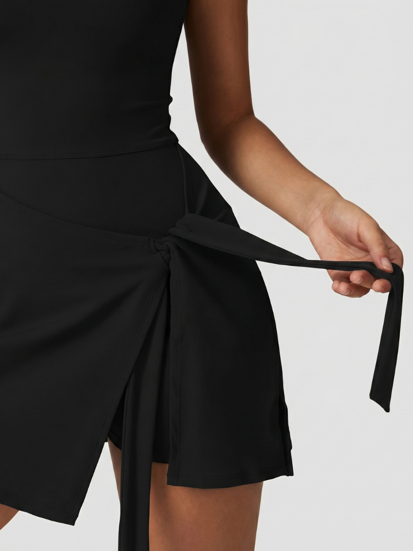Carys | Robe de tennis sans manches à enrouler