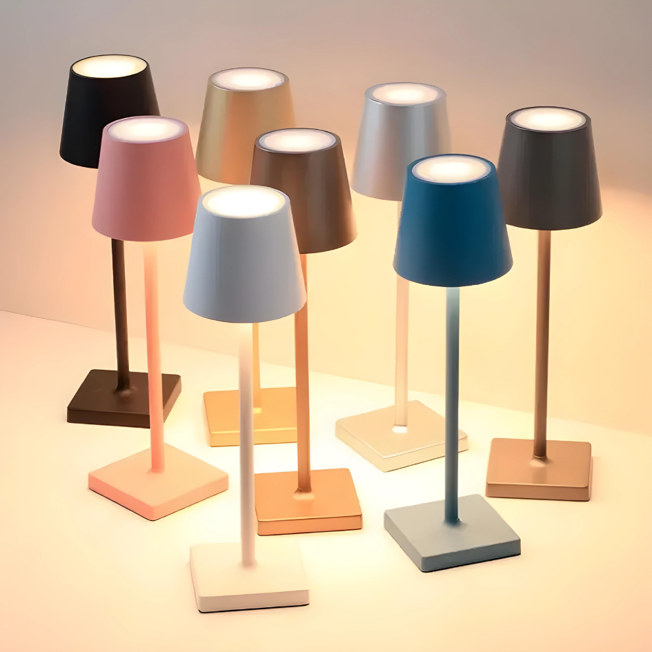 Lampe de Table Multifonctionnelle Sans Fil Rechargeable Nordia Light