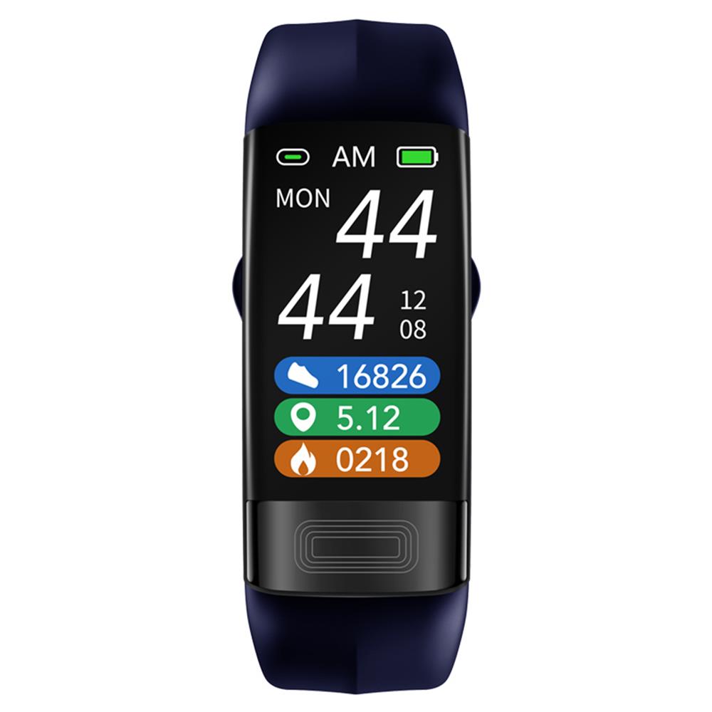Bracelet intelligent avec moniteur de fréquence cardiaque, ECG et suivi du sommeil