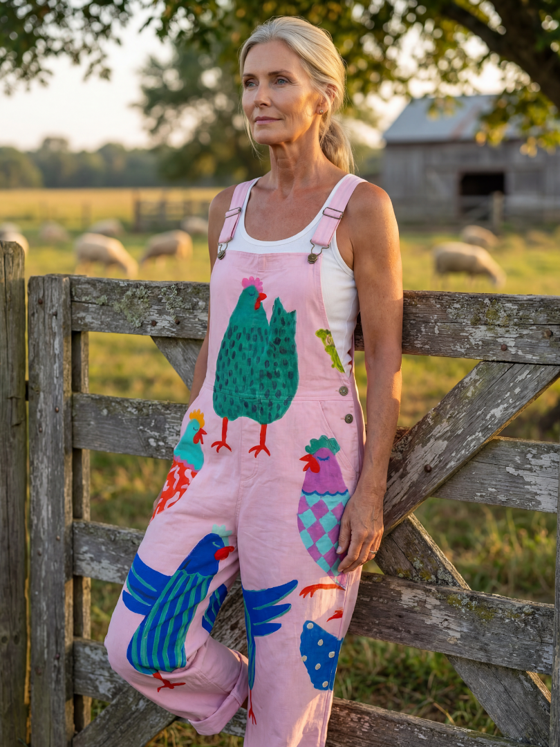 Sanna | Combinaison Motif Poule