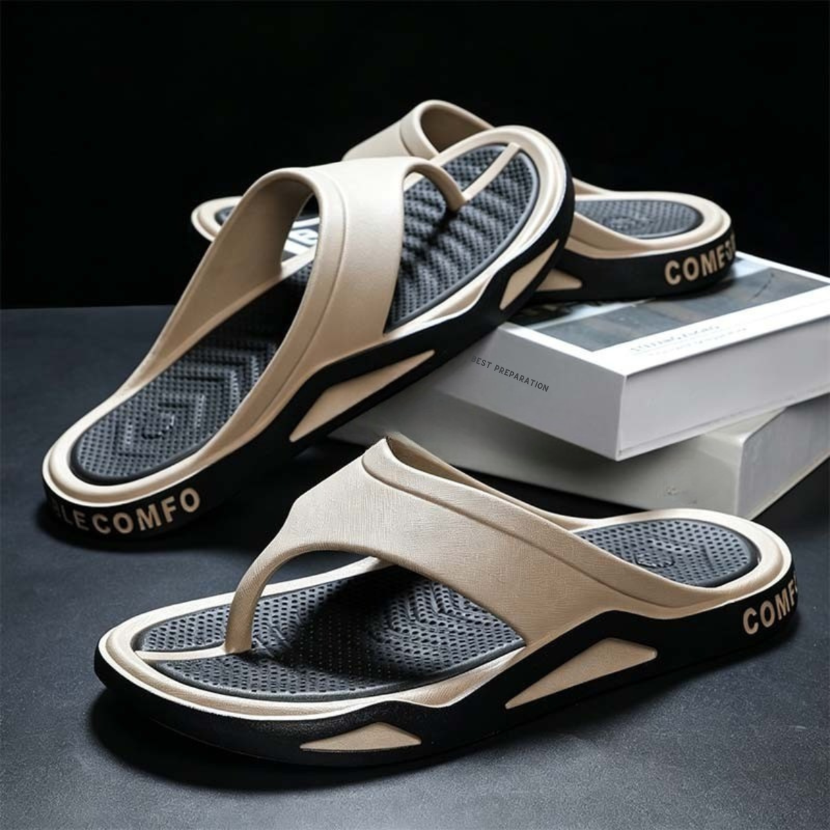 Romolo | Sandales de récupération confortables pour les loisirs et les vacances