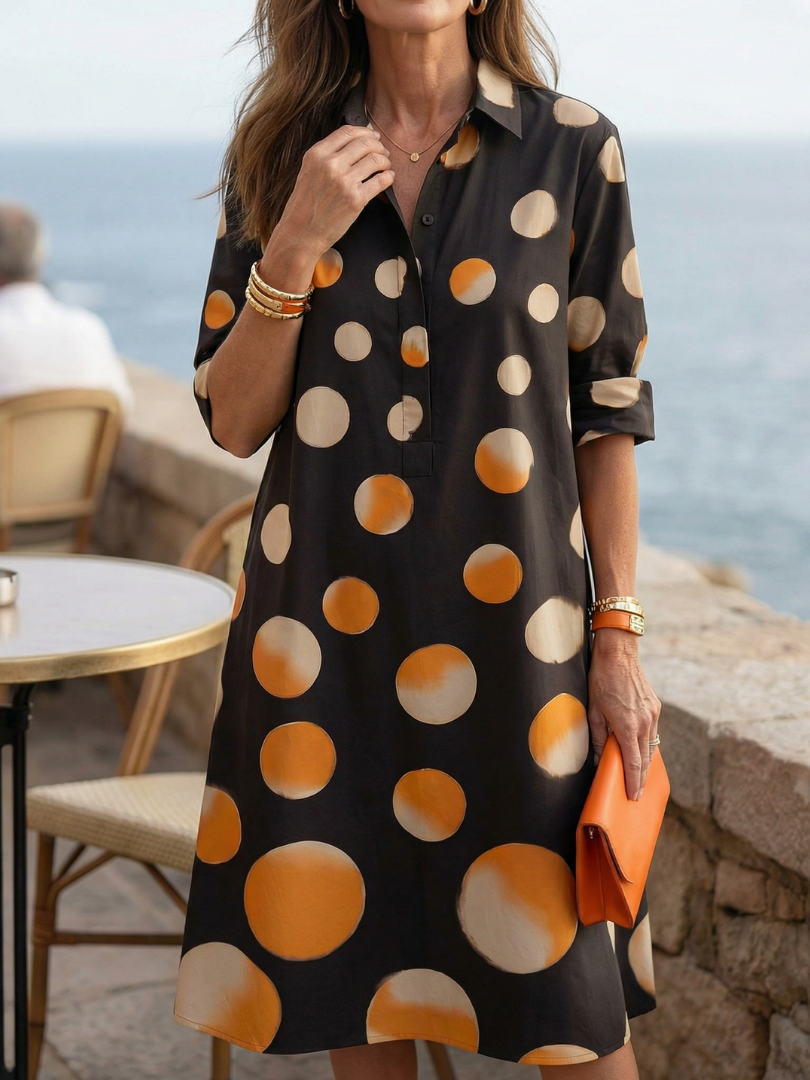 Vespera | Robe à Pois au Coucher du Soleil