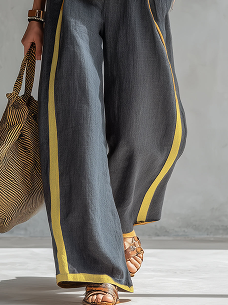 MOREAU LYON | ENSEMBLE LIN CHIC POUR FEMME