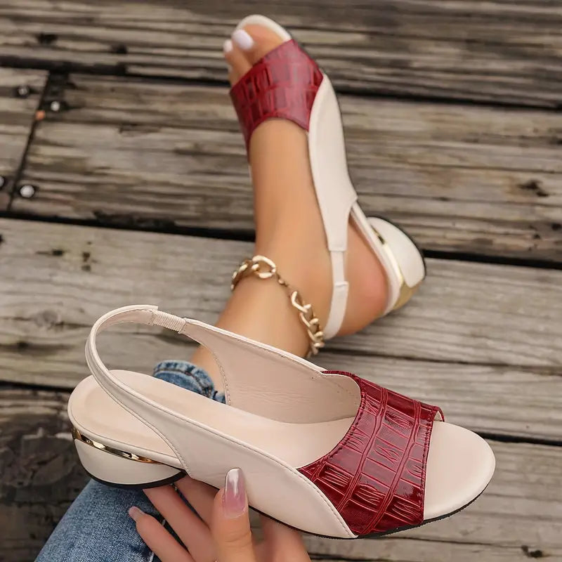Precila | Sandales en cuir intemporelles pour toutes les occasions
