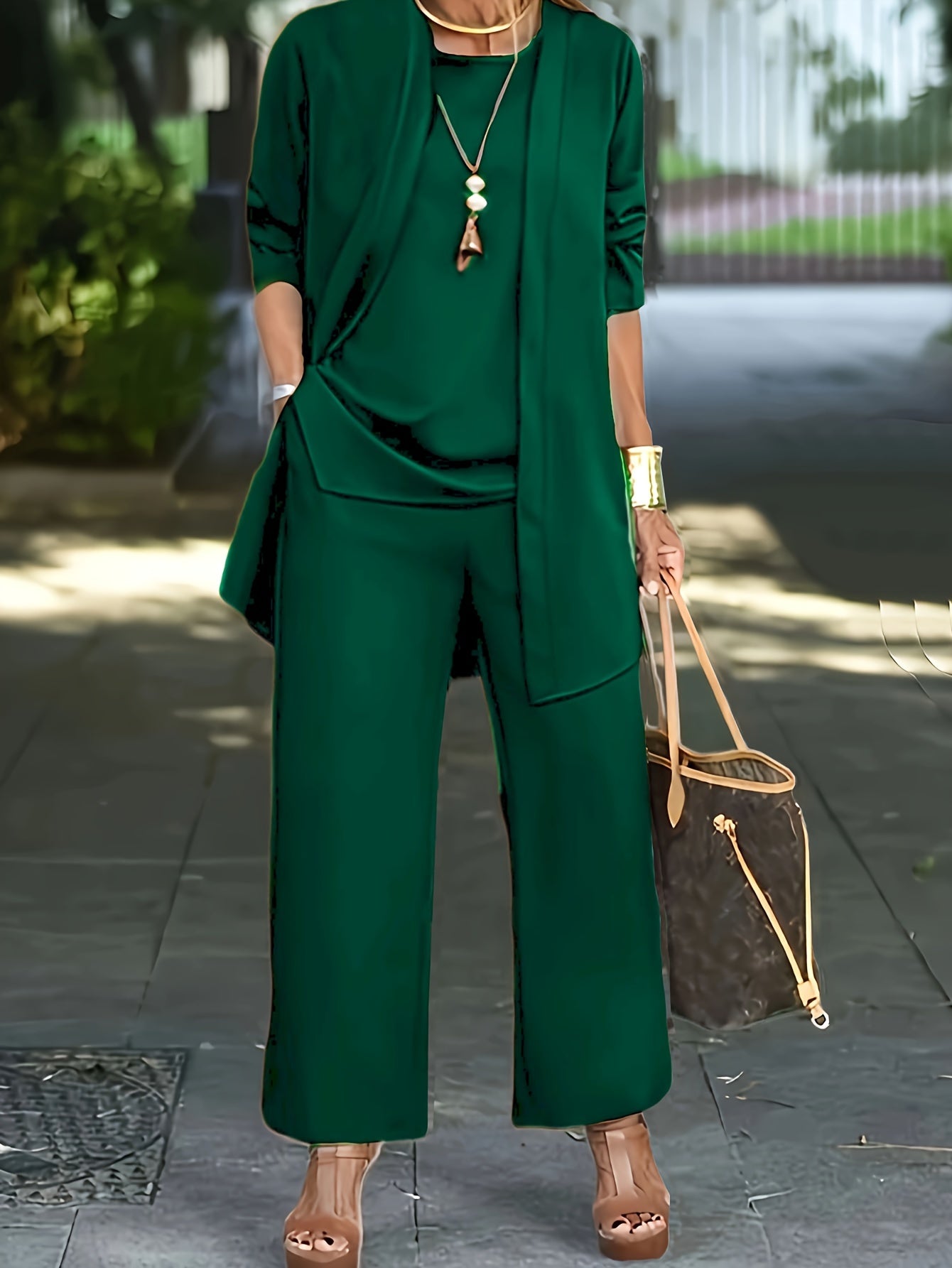 Layla™ - Ensemble Chic Trois Pièces Élégant