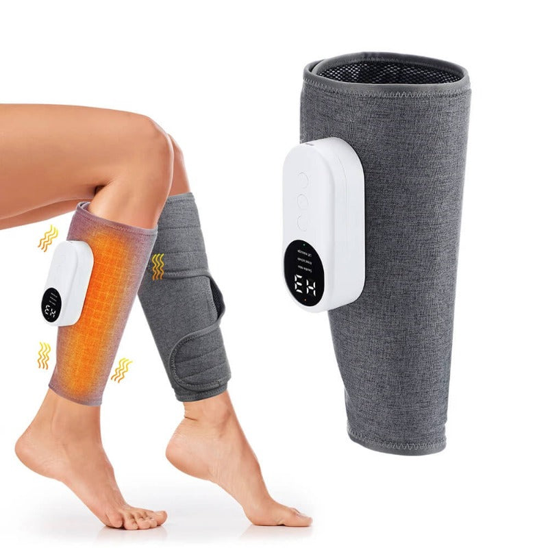 LegRelief Pro | Appareil de Massage des Jambes et Mollets Rechargeable sans Fil avec Compression d'Air