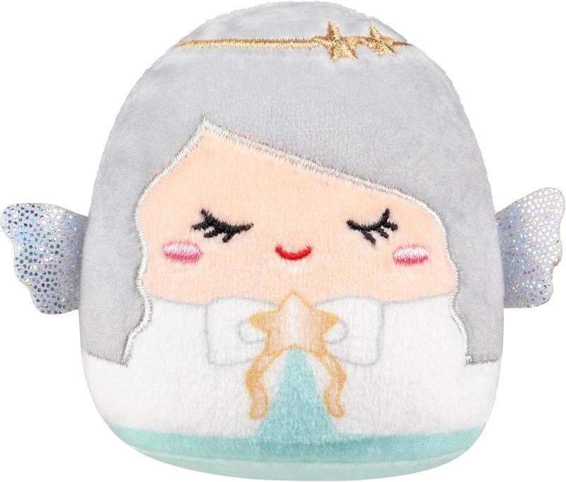 SquishJoy Ensemble de Surprises de Vacances | Calendrier de l'Avent festif rempli de Squishmallows câlins !