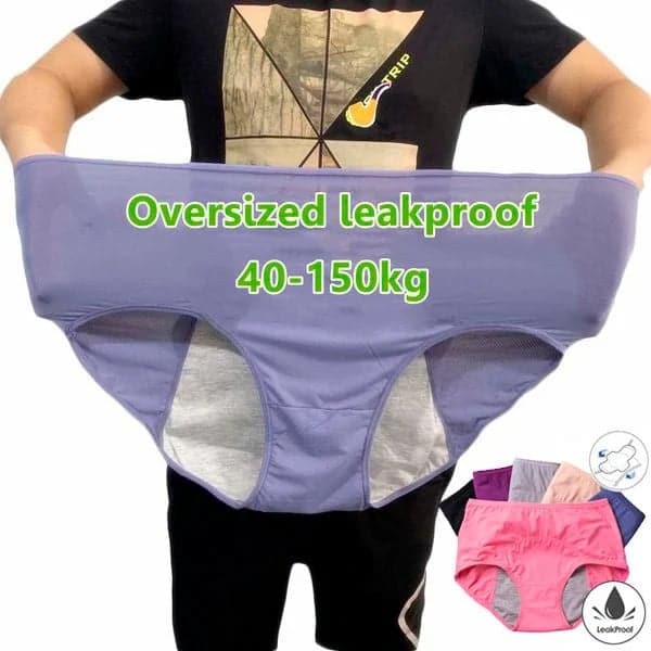 LuxeFit Culotte Haute Taille Étanche | Confort et style améliorés avec l'offre achetez 5, obtenez 5 gratuits !