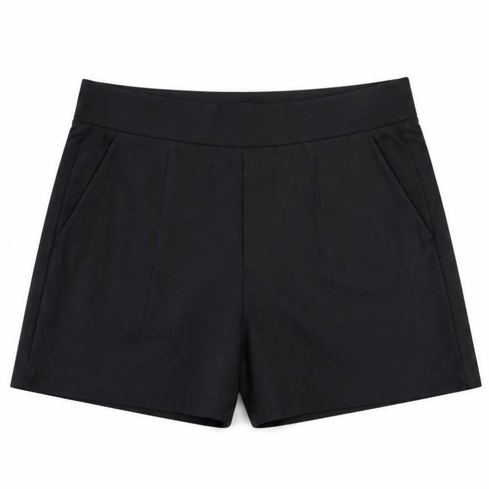 Velora – Shorts Taille Haute avec Poches Réelles