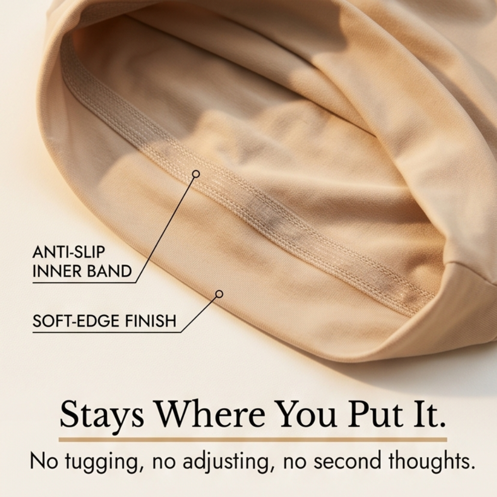 Solenna – Bonnet Turban Doux et Élastique