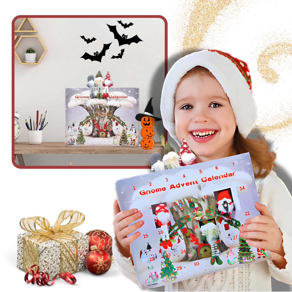 Calendrier de l'Avent des Elfes d'Halloween 31 Jours – Surprises Quotidiennes