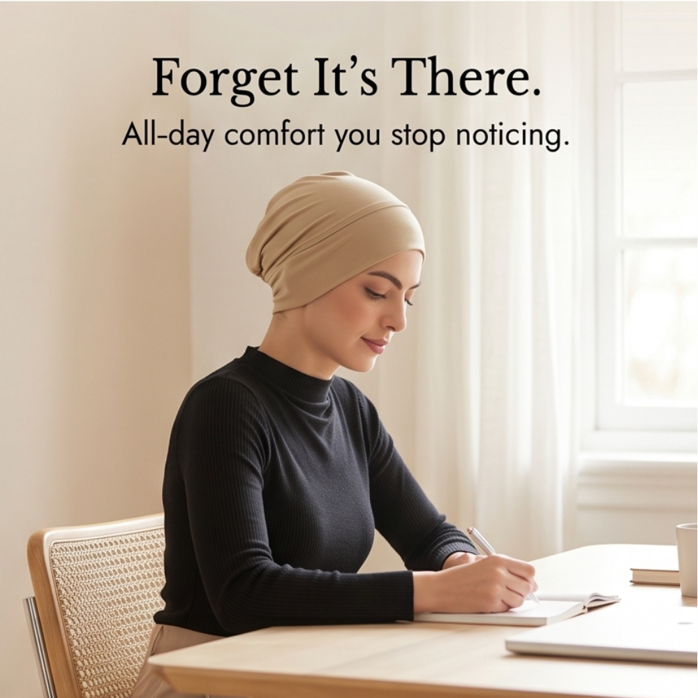 Solenna – Bonnet Turban Doux et Élastique