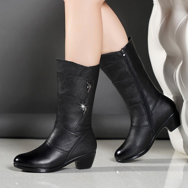 Fiora | Bottines pour femmes avec plateforme et talon bloc