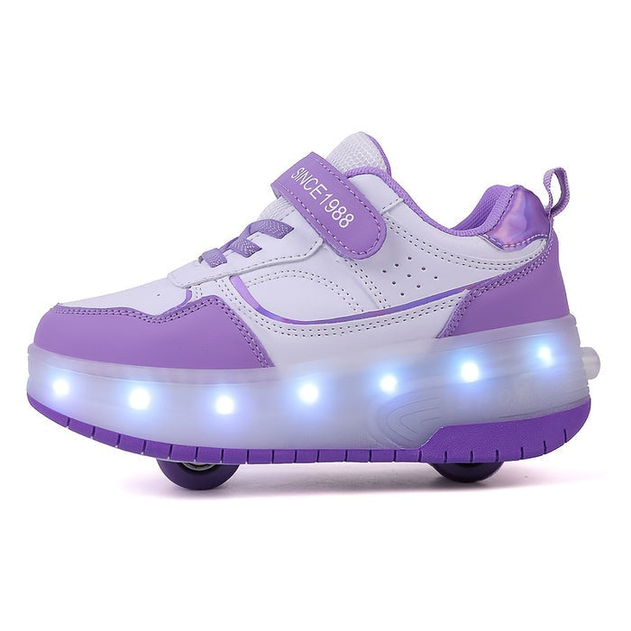 FlashRider – Sneakers à roulettes lumineuses pour enfants