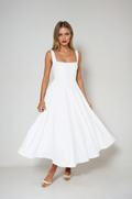 Robe Midi Cocktail Celeste Charm
