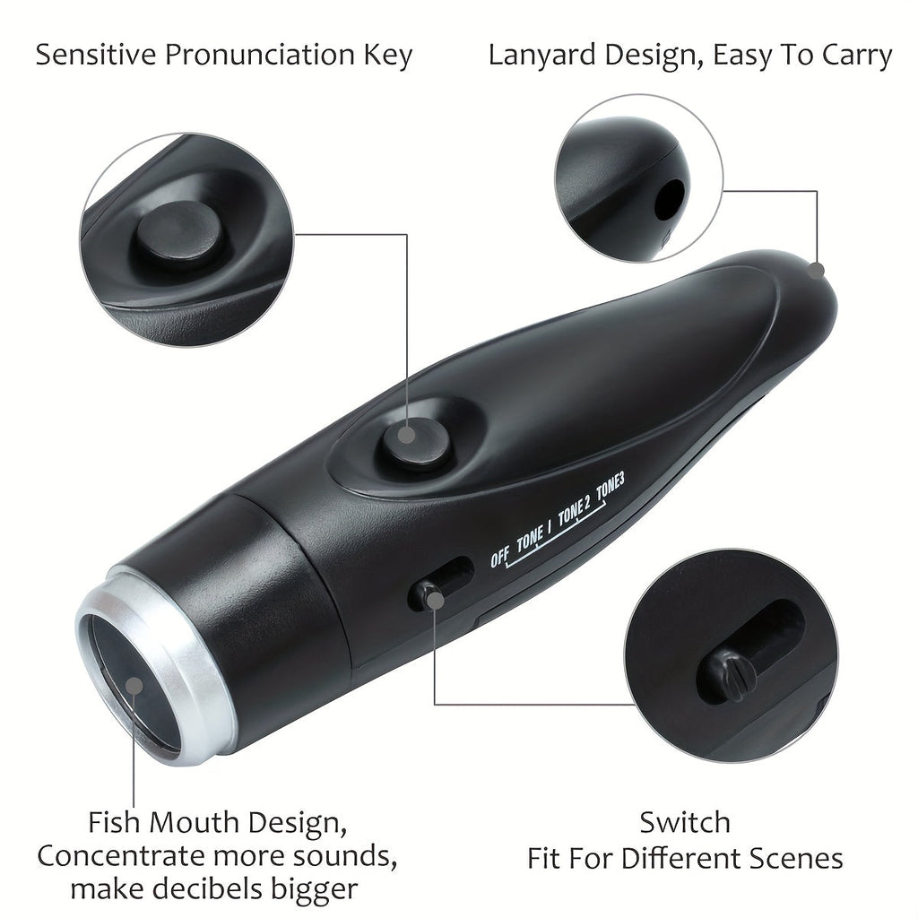 Sifflet Électronique Portable avec 3 Options de Tonalité – Léger et Pratique pour Entraîneurs et Arbitres