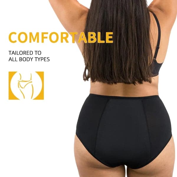 LuxeFit Culotte Haute Taille Étanche | Confort et style améliorés avec l'offre achetez 5, obtenez 5 gratuits !