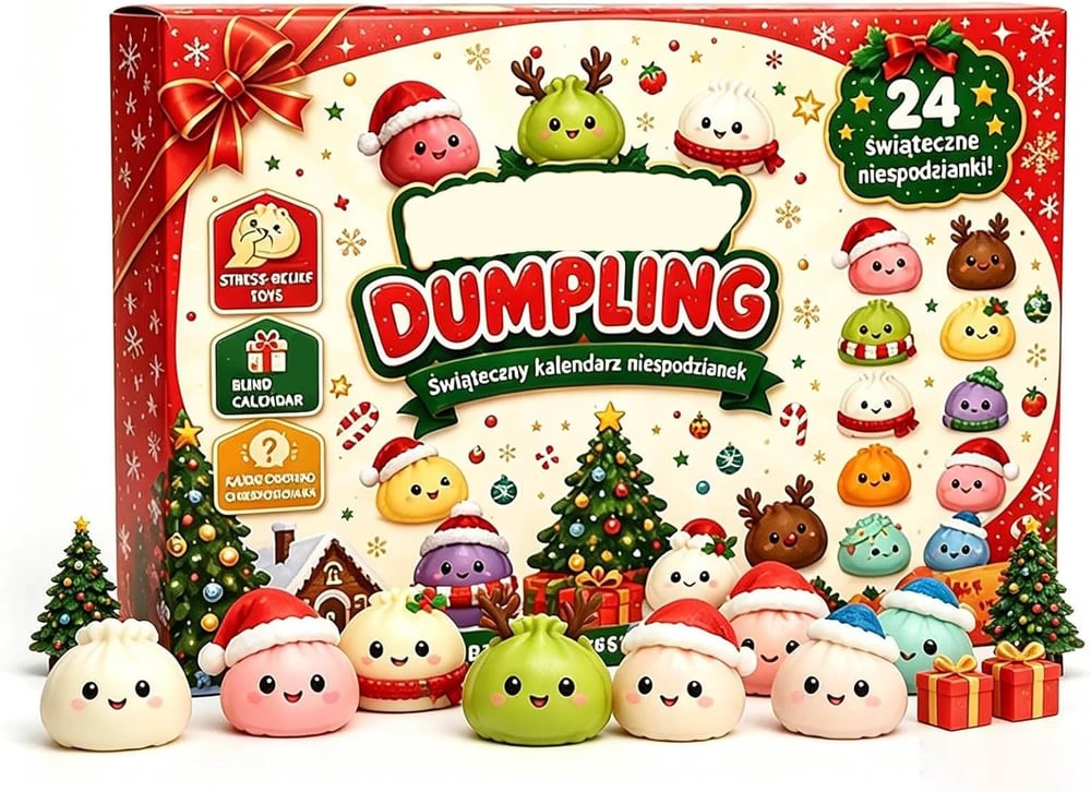 Calendrier de l'Avent Dumpling 2026 – 24 Jours de Surprises de Noël