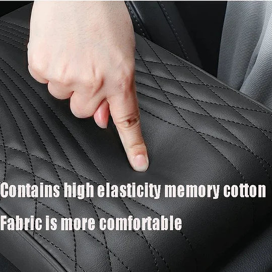 Coussin de soutien pour bras exclusif avec logo pour la couverture de l'accoudoir dans la voiture