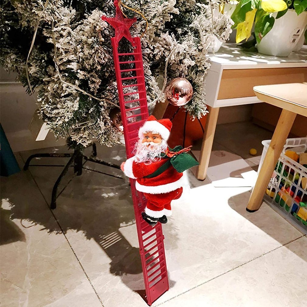 Échelle Musicale de Noël KerstKlim | Décoration de Noël envoûtante avec musique joyeuse