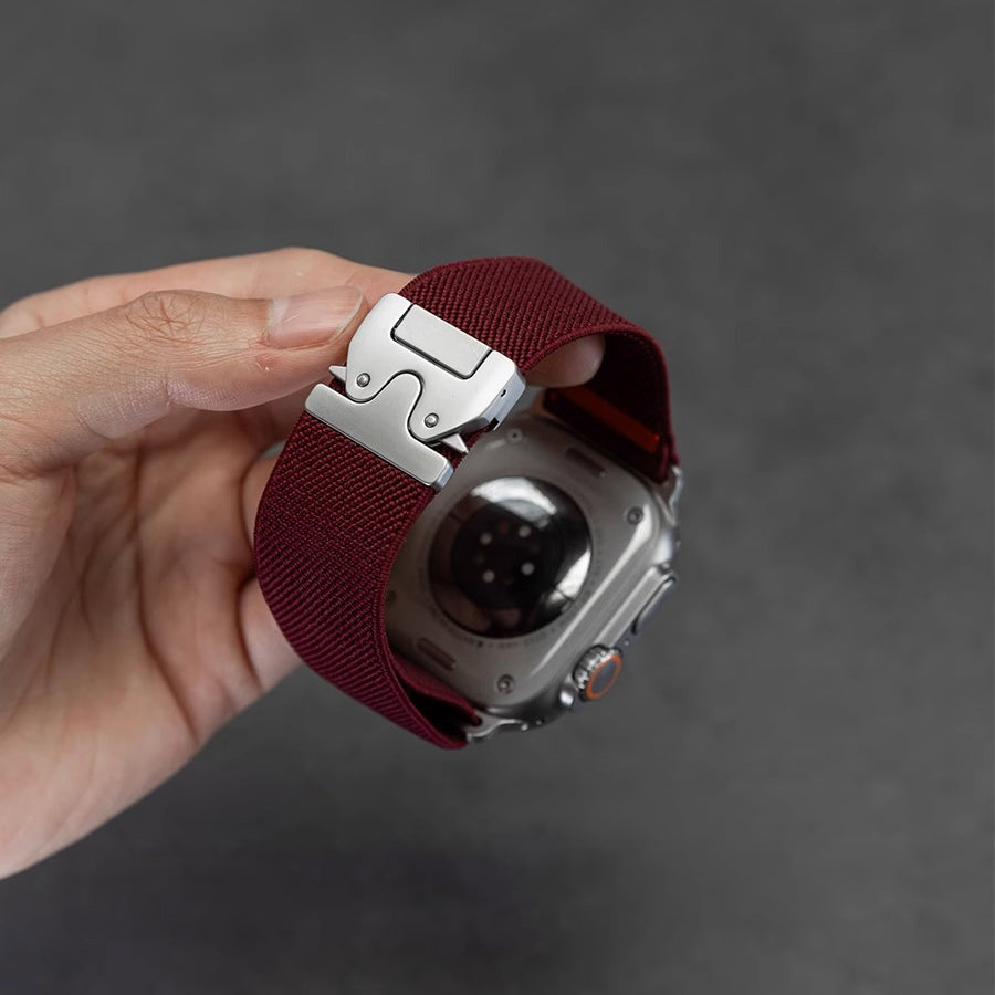LuxeFlex Elite Nylon Band | Bandes élastiques confortables et élégantes pour Apple Watch