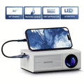 Mini Projecteur Ultra-Lumineux 3000 Lumens – Portable, HDTV & USB, Idéal pour Cinéma à Domicile & Extérieur !