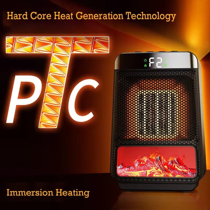 NeutralHeat - Radiateur Électrique Économique en Énergie - Chauffe Rapidement et Efficacement pour de Grands Espaces