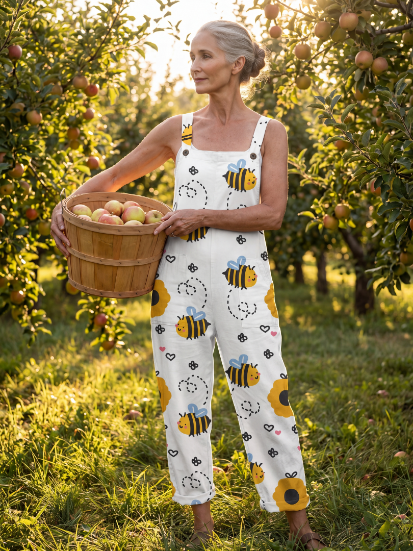 Moxie | Salopette Fleur d'Abeille