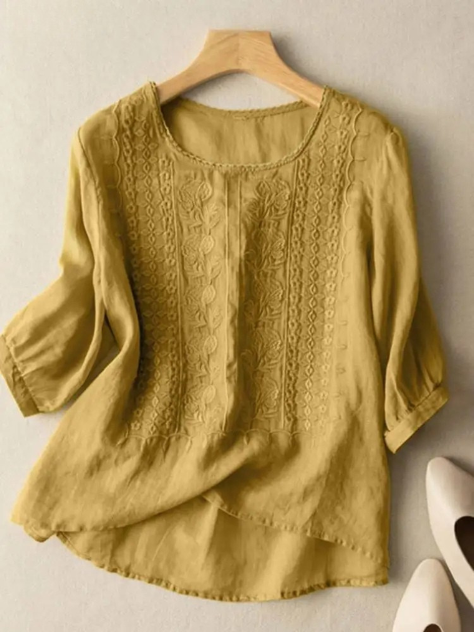 Constance | Blouse élégante avec de délicates broderies