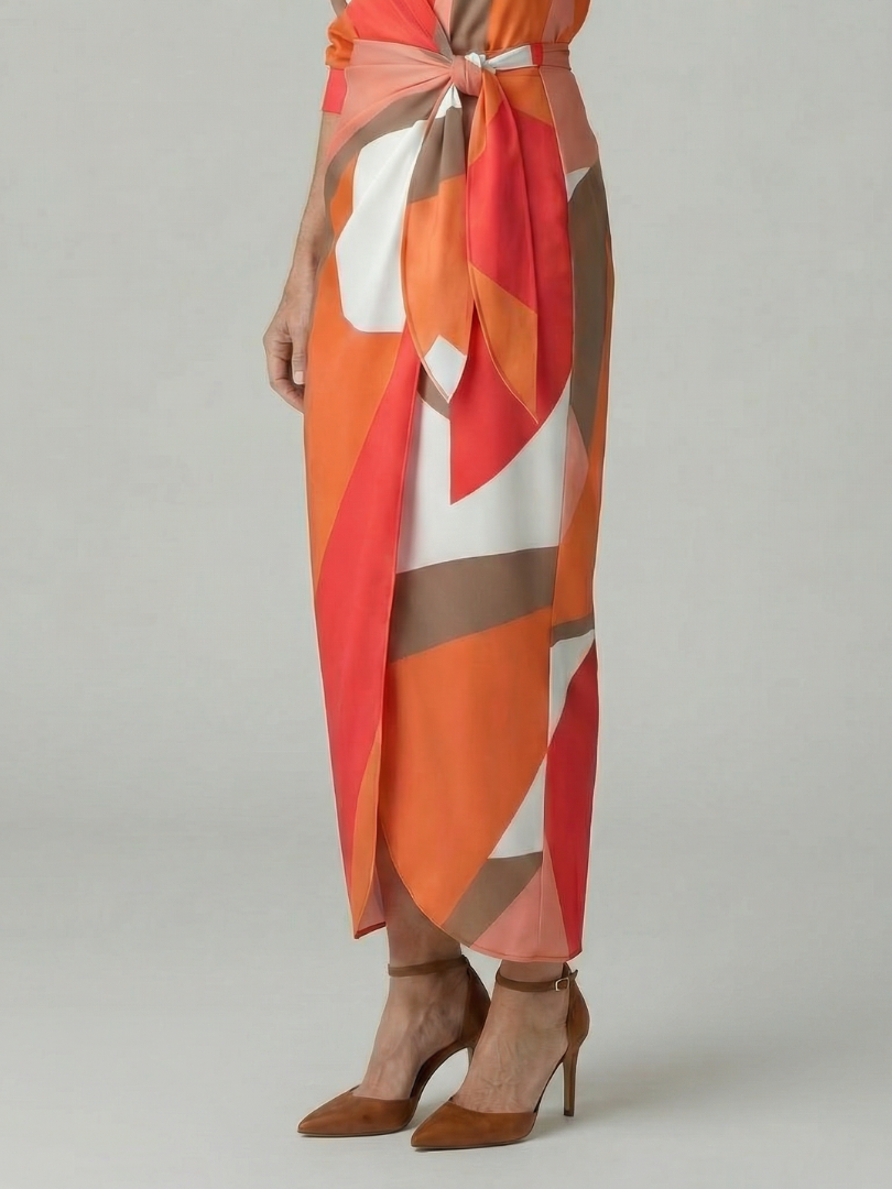 Islen | Robe Midi Forme Lisse