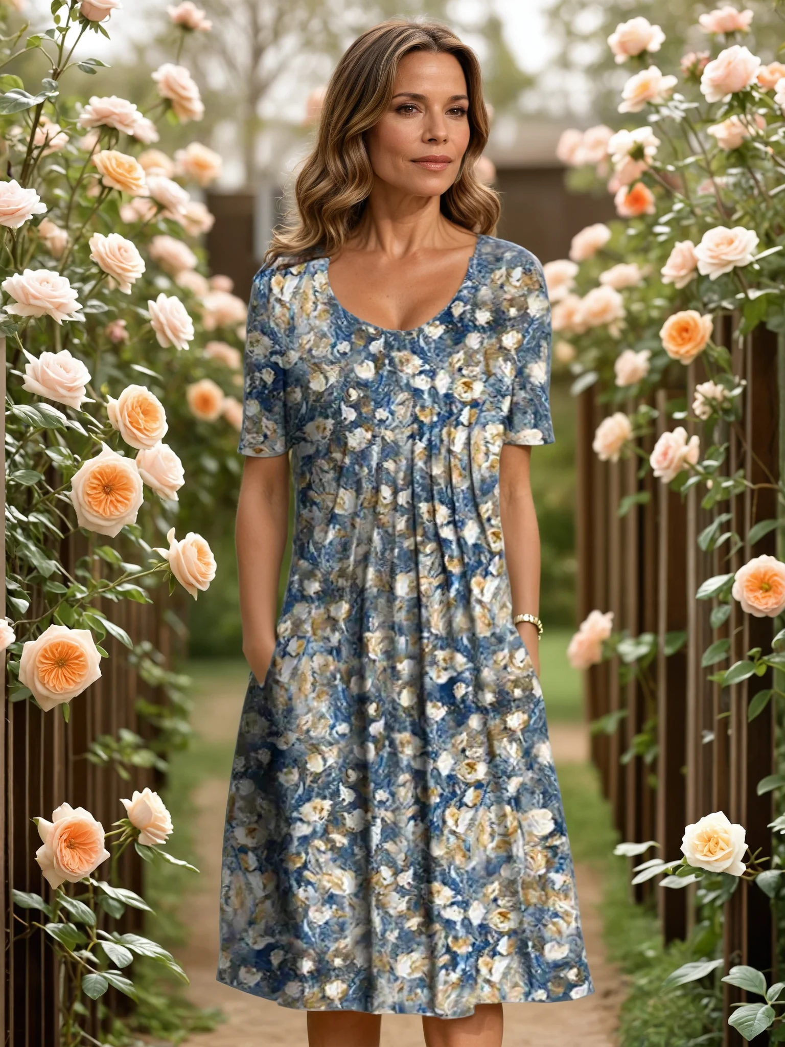 Fiona™ - Robe élégante de tous les jours