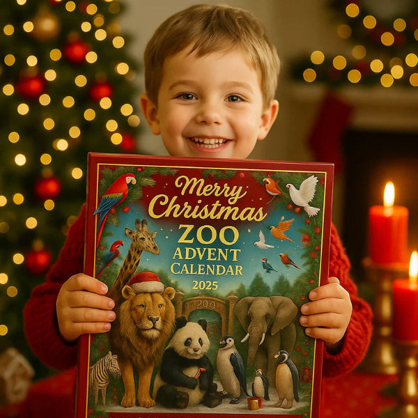 ZooYule | Joyeux Noël Zoo Calendrier de l'Avent 2025 Compte à Rebours Festif