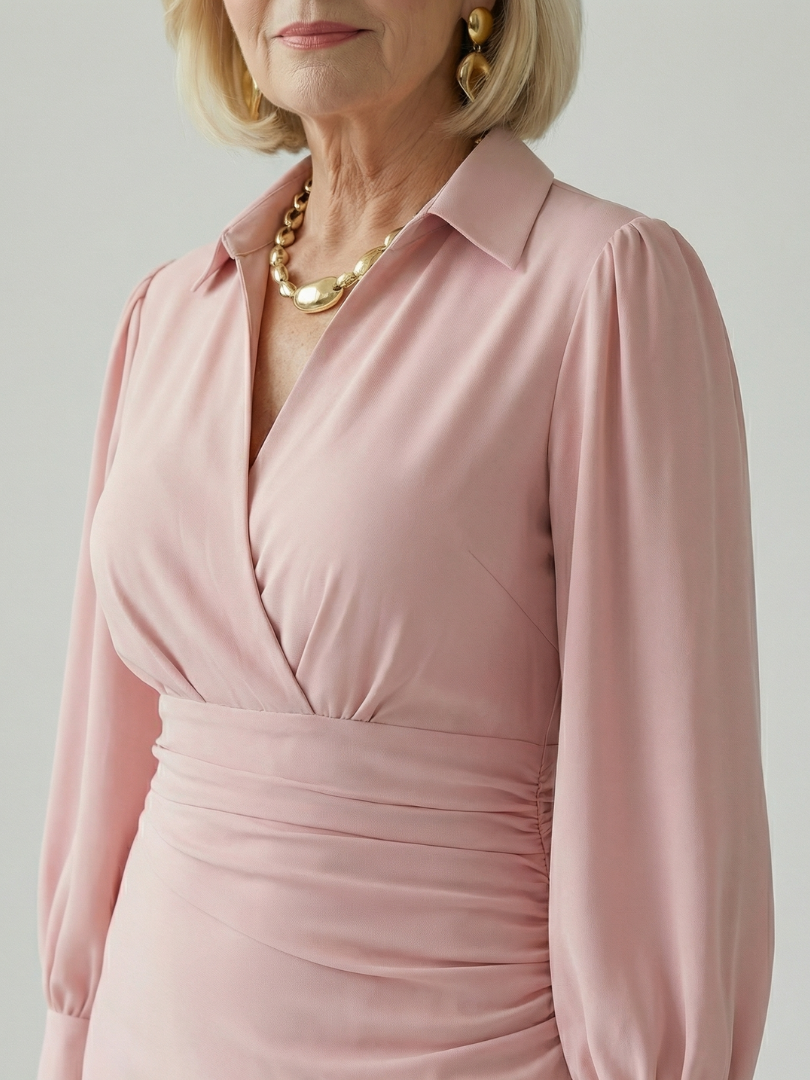Eloria | Robe Midi Front Calme