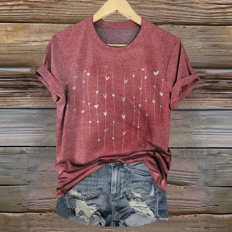 Hadlee | T-shirt décontracté avec imprimé vintage