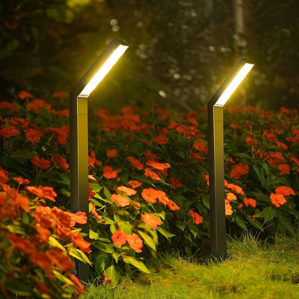 Éclairage Extérieur Solaire Résistant aux Intempéries Lampe de Jardin Durable Énergie Solaire