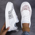 Lacielle | Baskets en Air-Mesh avec détail floral