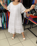 Sonya | Robe élégante avec délicate dentelle