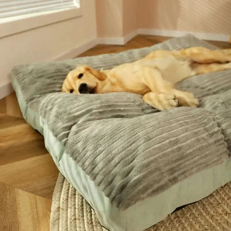 FlauschNest Lit Orthopédique pour Chien – Douillet & Soutenant pour des Nuits Reposantes