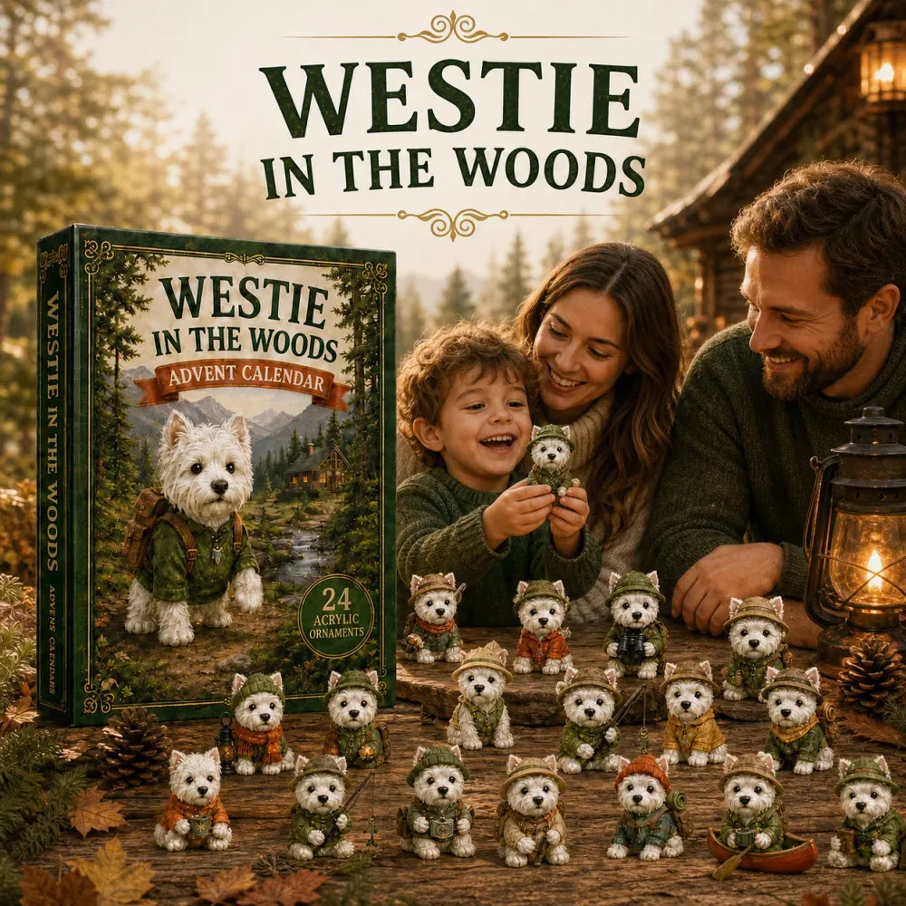 Calendrier de l'Avent Westie 2026 – 24 Jours de Surprises pour les Amoureux des Chiens