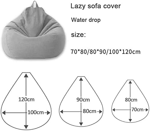 Norvo | Bean Bag Luxueux Lin – Mobilier de siège ergonomique et élégant